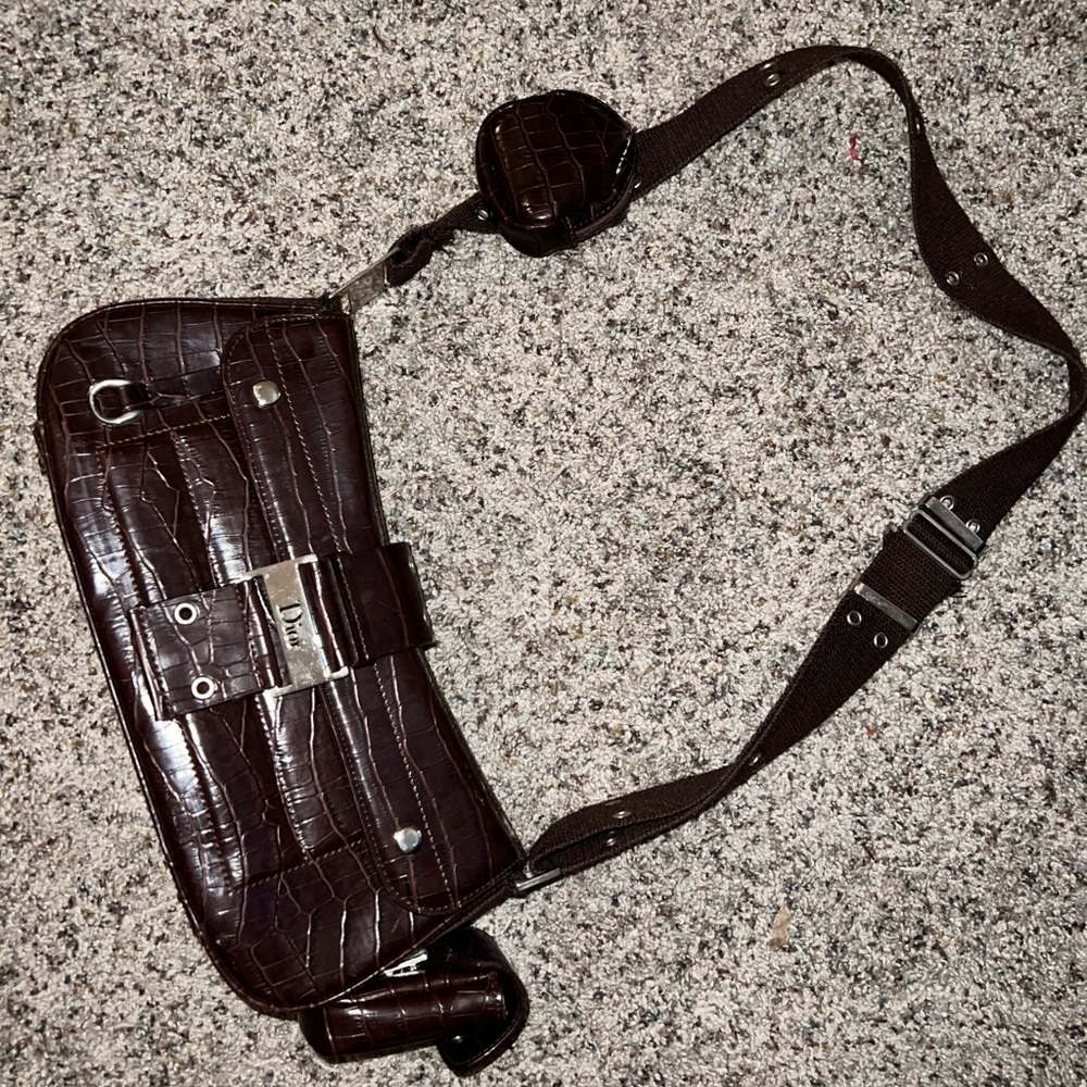 Vintage Dior Columbus Leather Purse